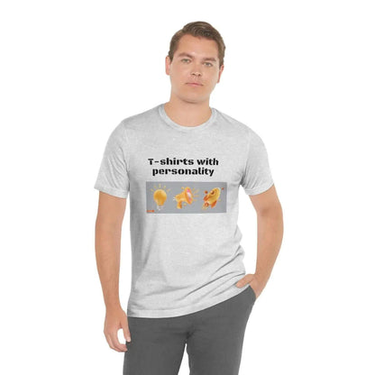 This T-shirt for people with personality is a unique custom t-shirt designed for people with personality. We source products from different brands, design and order the design to be printed with the help of renowned print-on-demand suppliers.