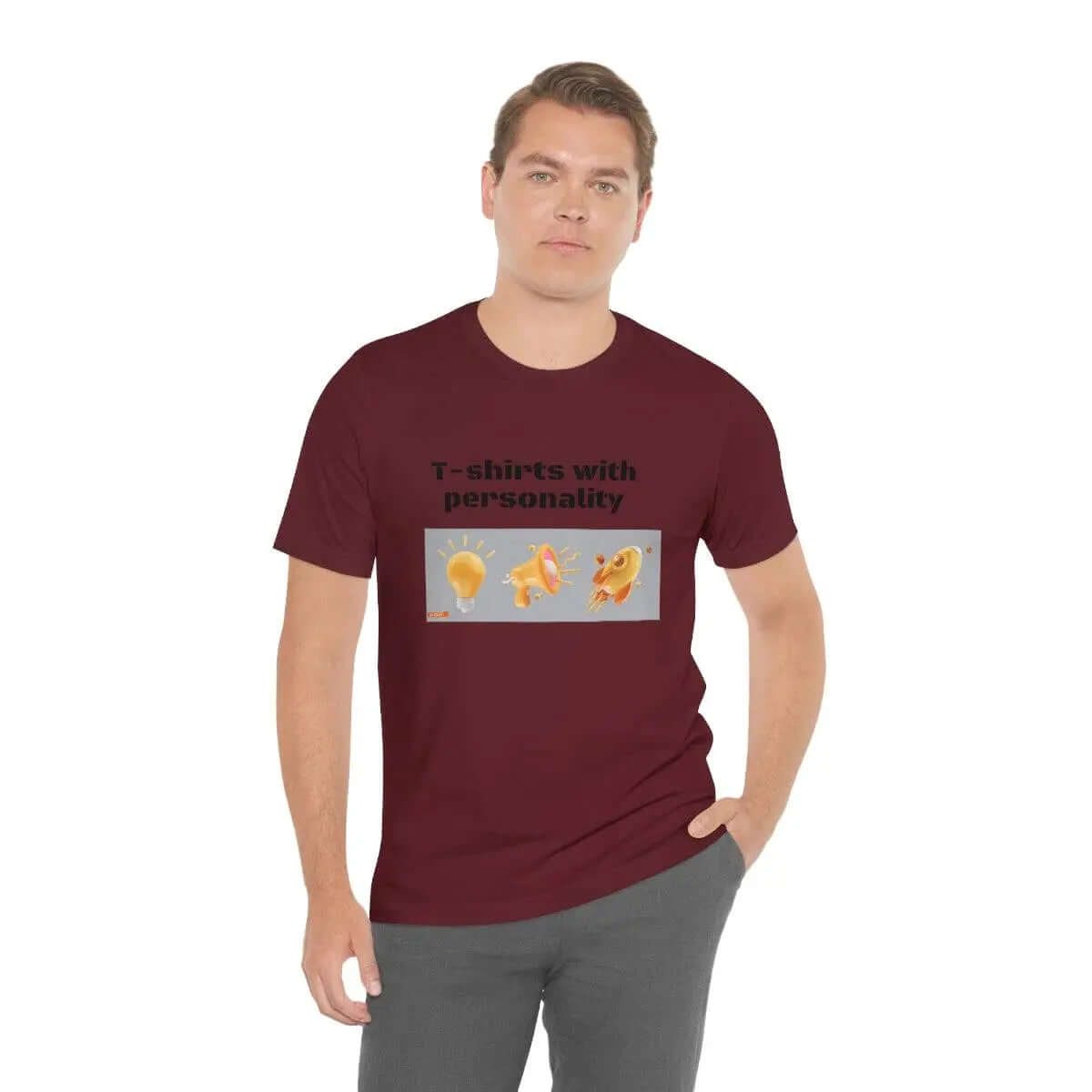 This T-shirt for people with personality is a unique custom t-shirt designed for people with personality. We source products from different brands, design and order the design to be printed with the help of renowned print-on-demand suppliers.