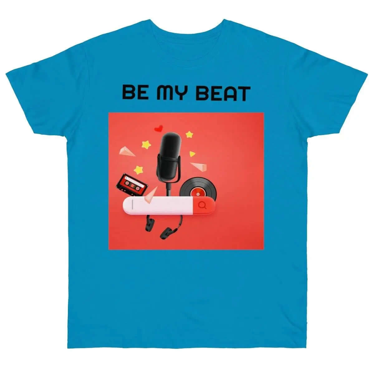 This Microphone shirt for music lovers is a unique custom t-shirt designed for people with personality. We source products from different brands, design and order the design to be printed with the help of renowned print-on-demand suppliers.